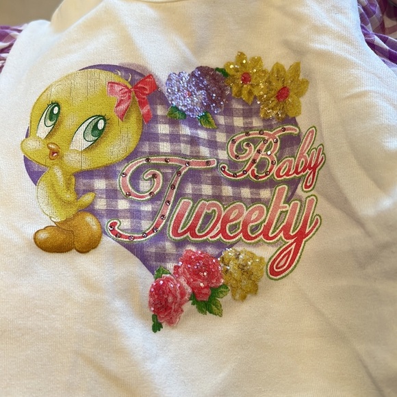 MONNALISA Girls' Embellished Graphic T-Shirt w/ Tags 3-6M - Picture 4 of 7